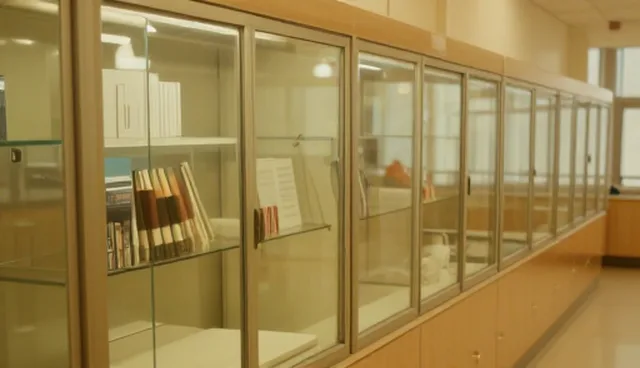 玻璃展示柜加工中的选型关注点及批量生产流程
